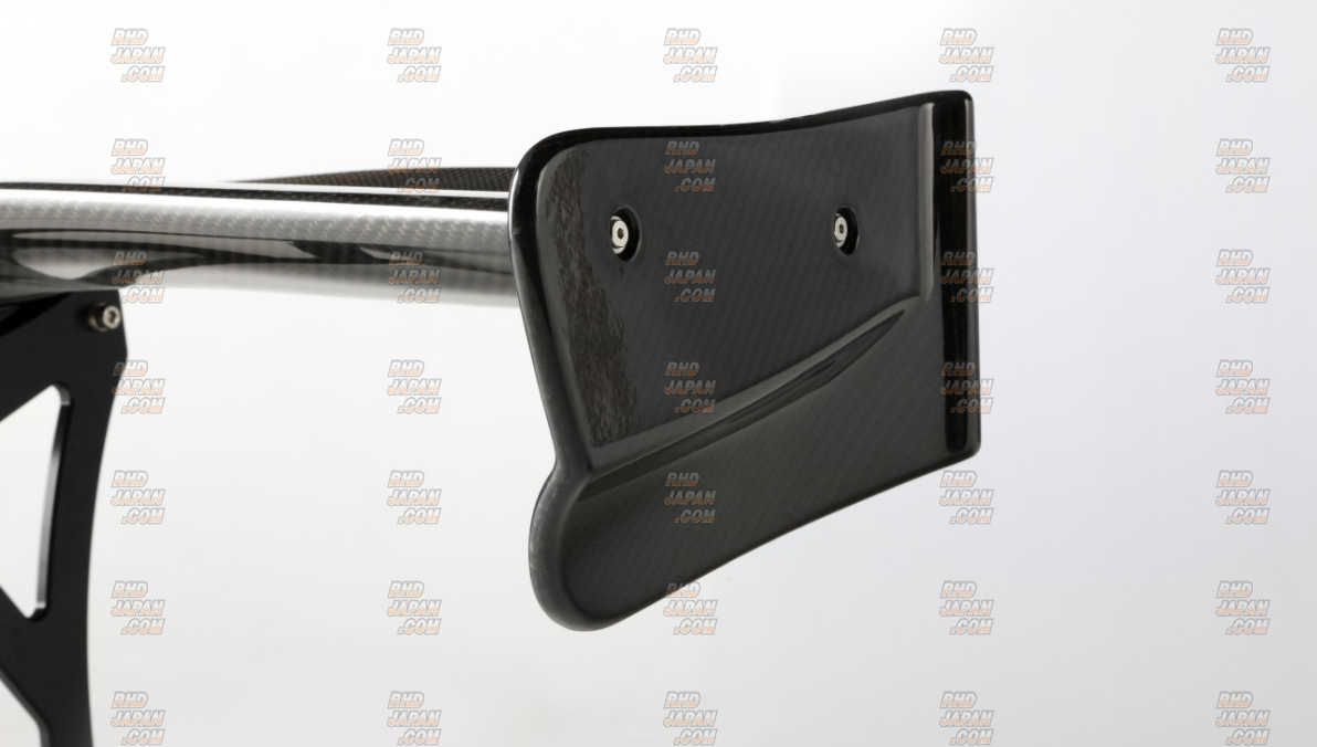 Pro Composite Rear Wing 3D End Fin Type 1 Wet Carbon Fiber CFRP